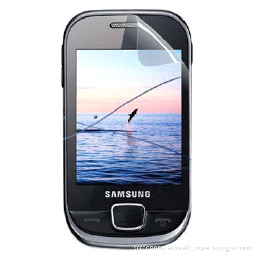High Clear Screen Protector, Suitable for Samsung S3770, Durable, Reusable and Waterproof